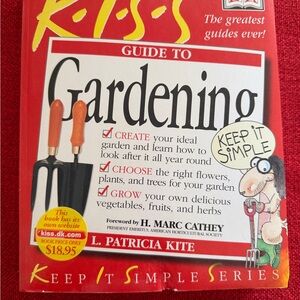 KISS Guide to Gardening Book